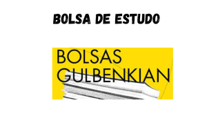 Bolsas de Estudo Gulbenkian Mérito em Portugal