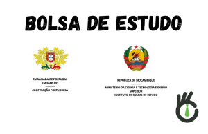 Programa de Bolsas de Estudo da Cooperação Portuguesa