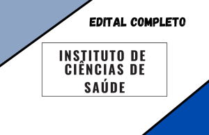 Faça Pré-Inscrição no Instituto de Ciências de Saúde Para 2025